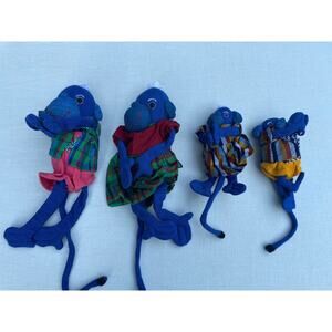 Monkey Family from‎ A Toy Garden Stuffed Plush Hands Toys